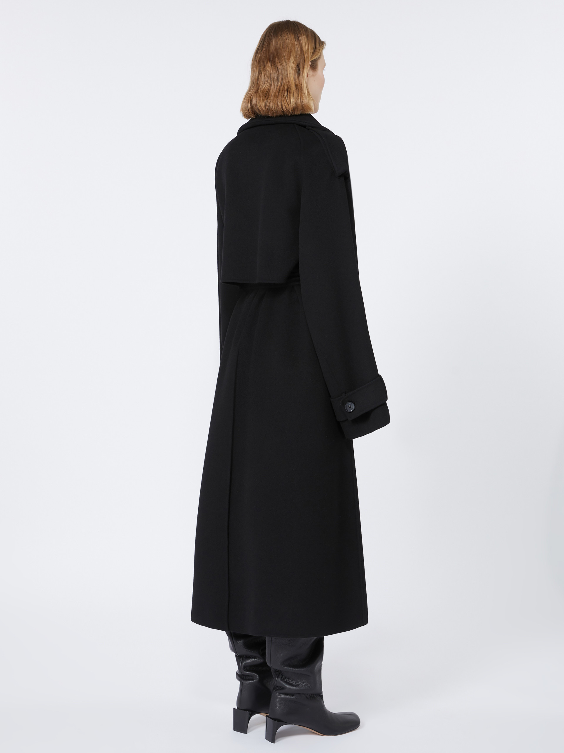 YOLE Double-faced pure wool trench coat - RUNWAY - 4