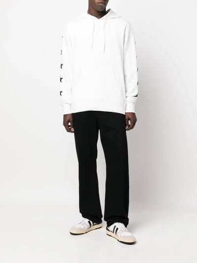 Golden Goose star-print pullover hoodie outlook