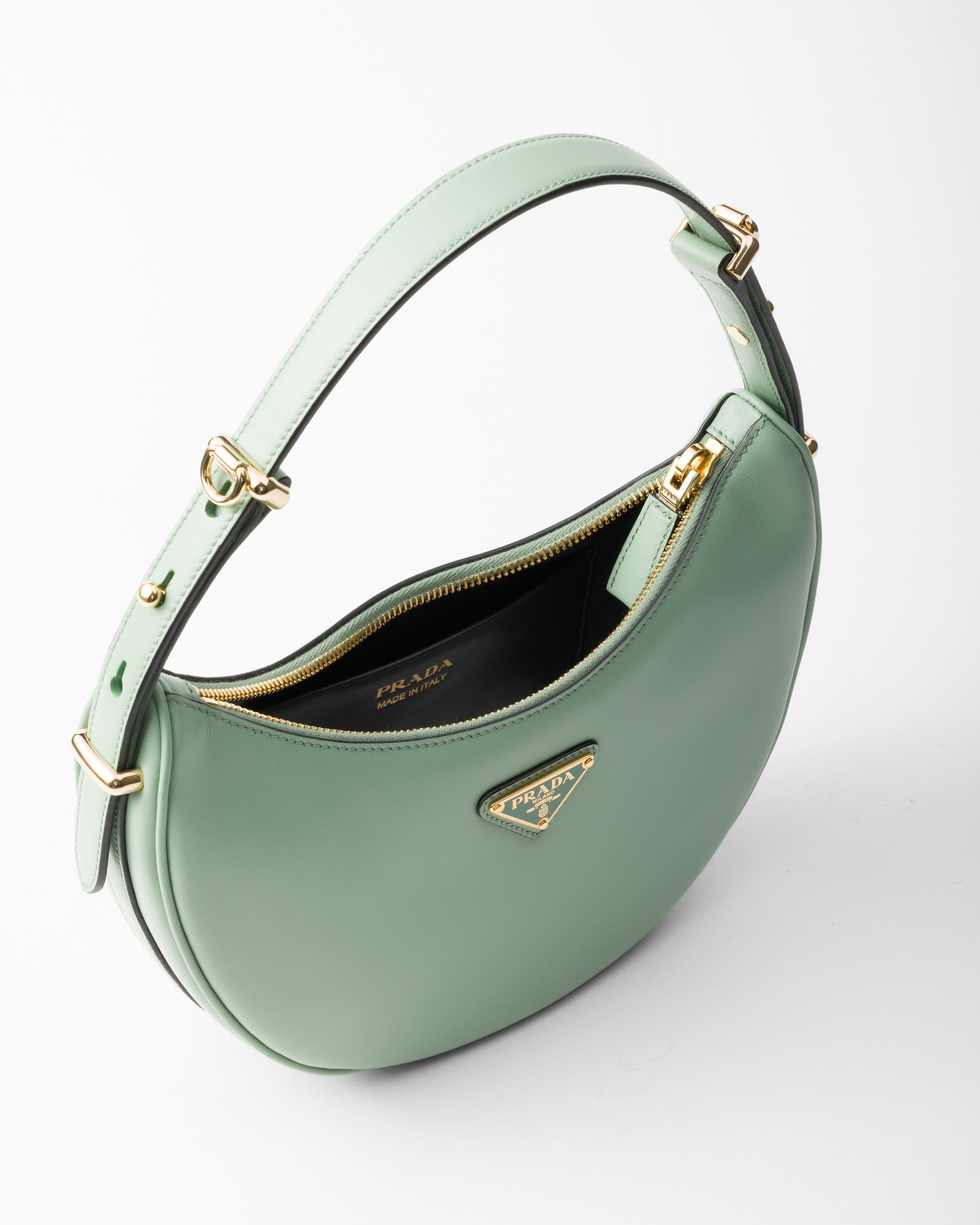 Prada Arqué leather shoulder bag - 4