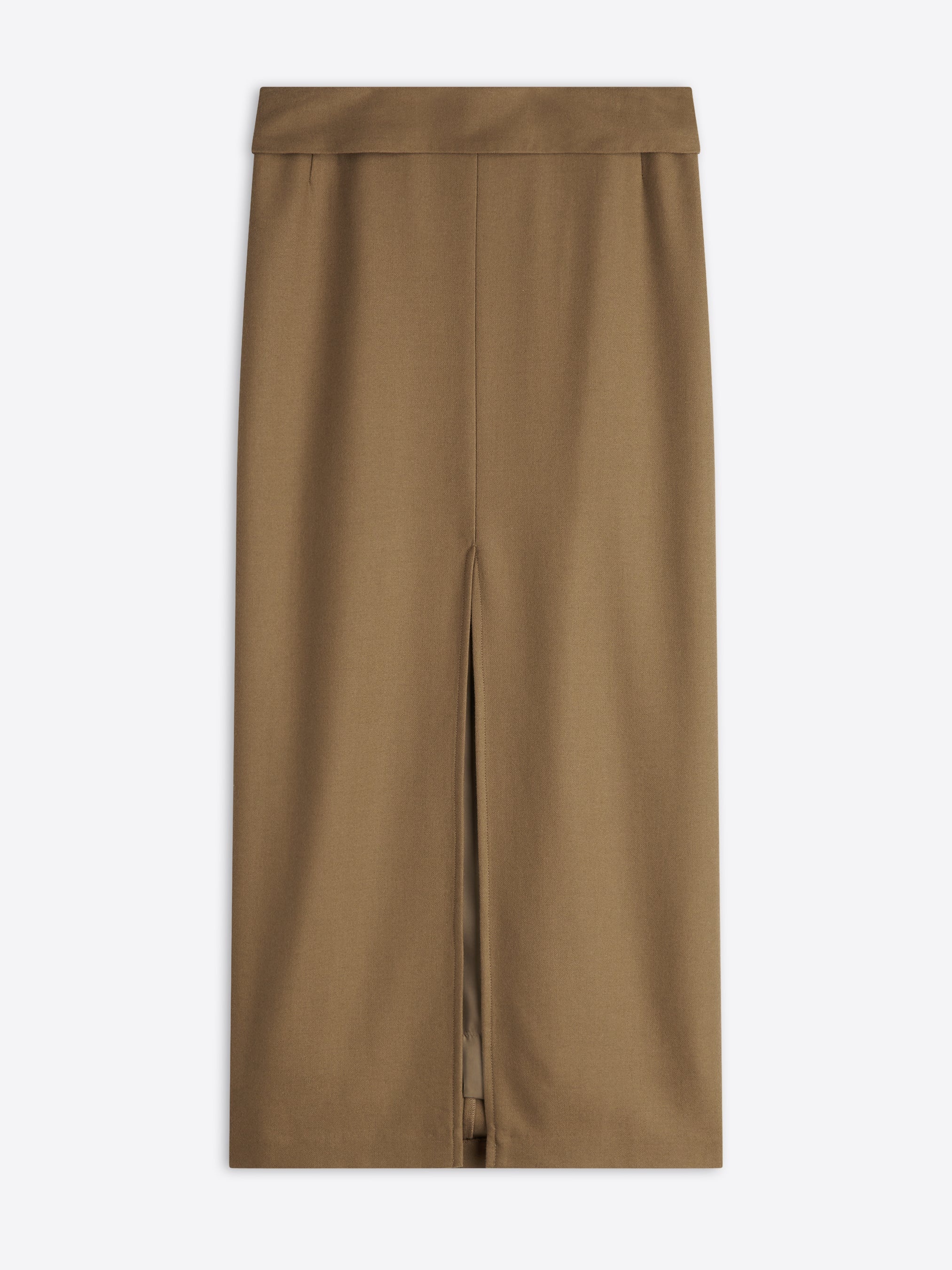 FRONT SLIT SKIRT - 1