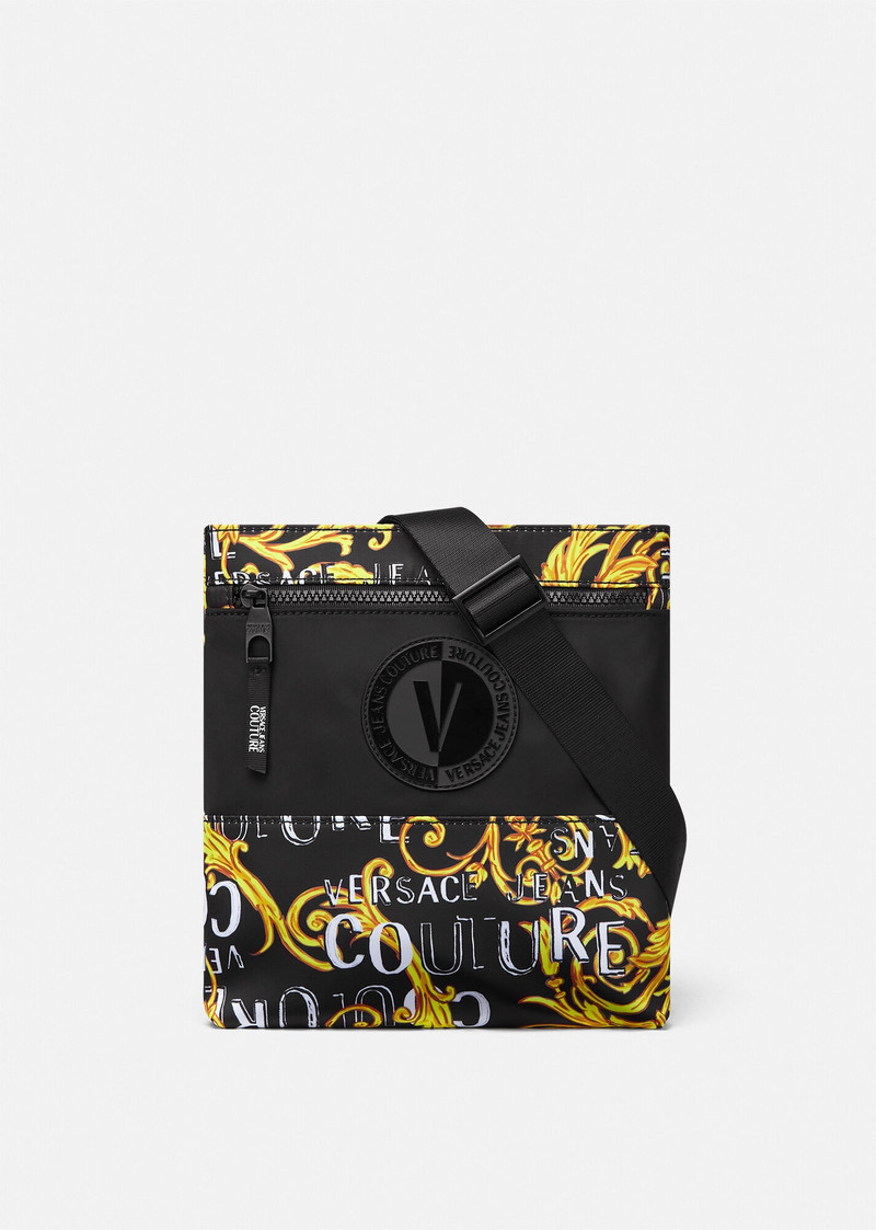 Logo Couture V-Emblem Crossbody Bag - 1
