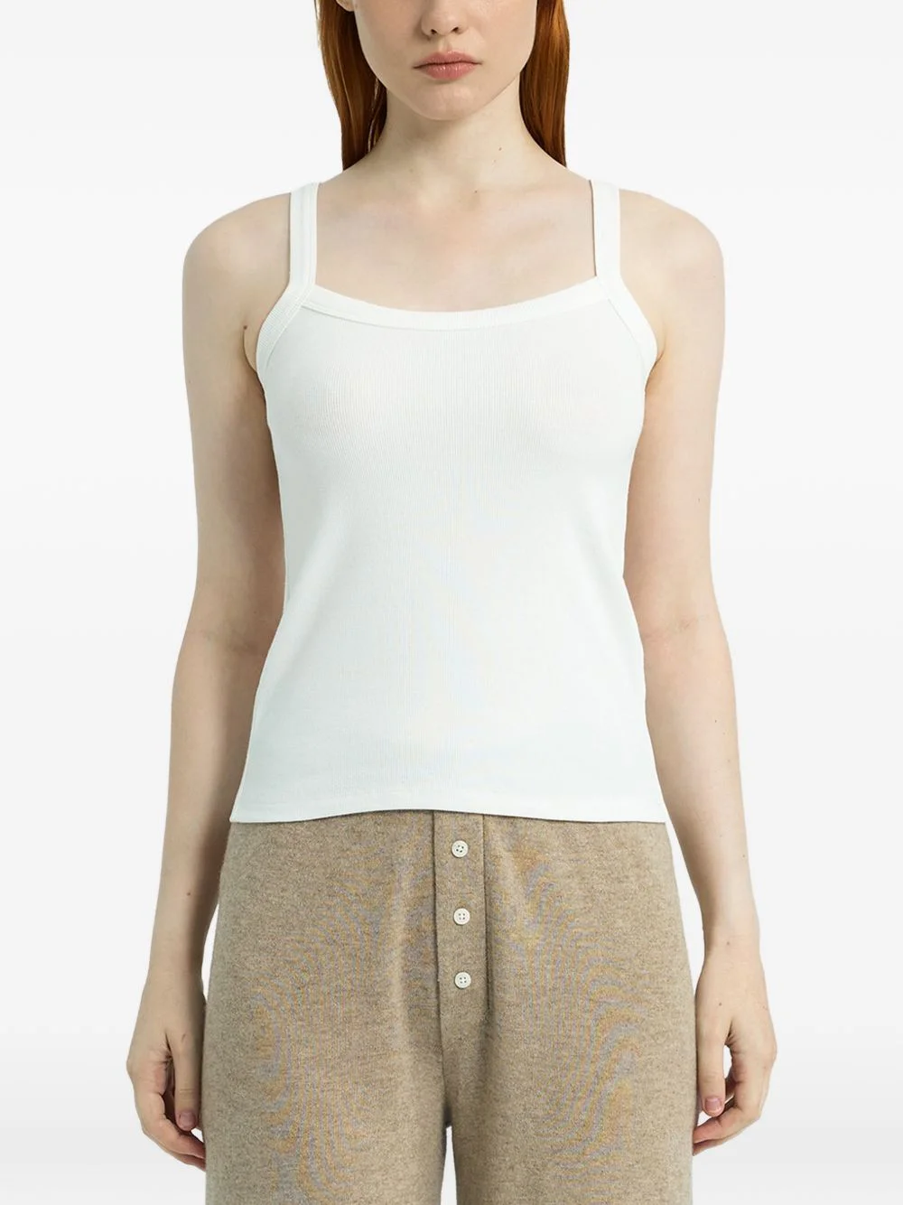 ribbed tank top - 1
