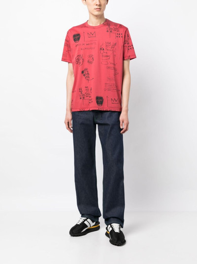 Junya Watanabe MAN x Basquiat cotton T-shirt outlook