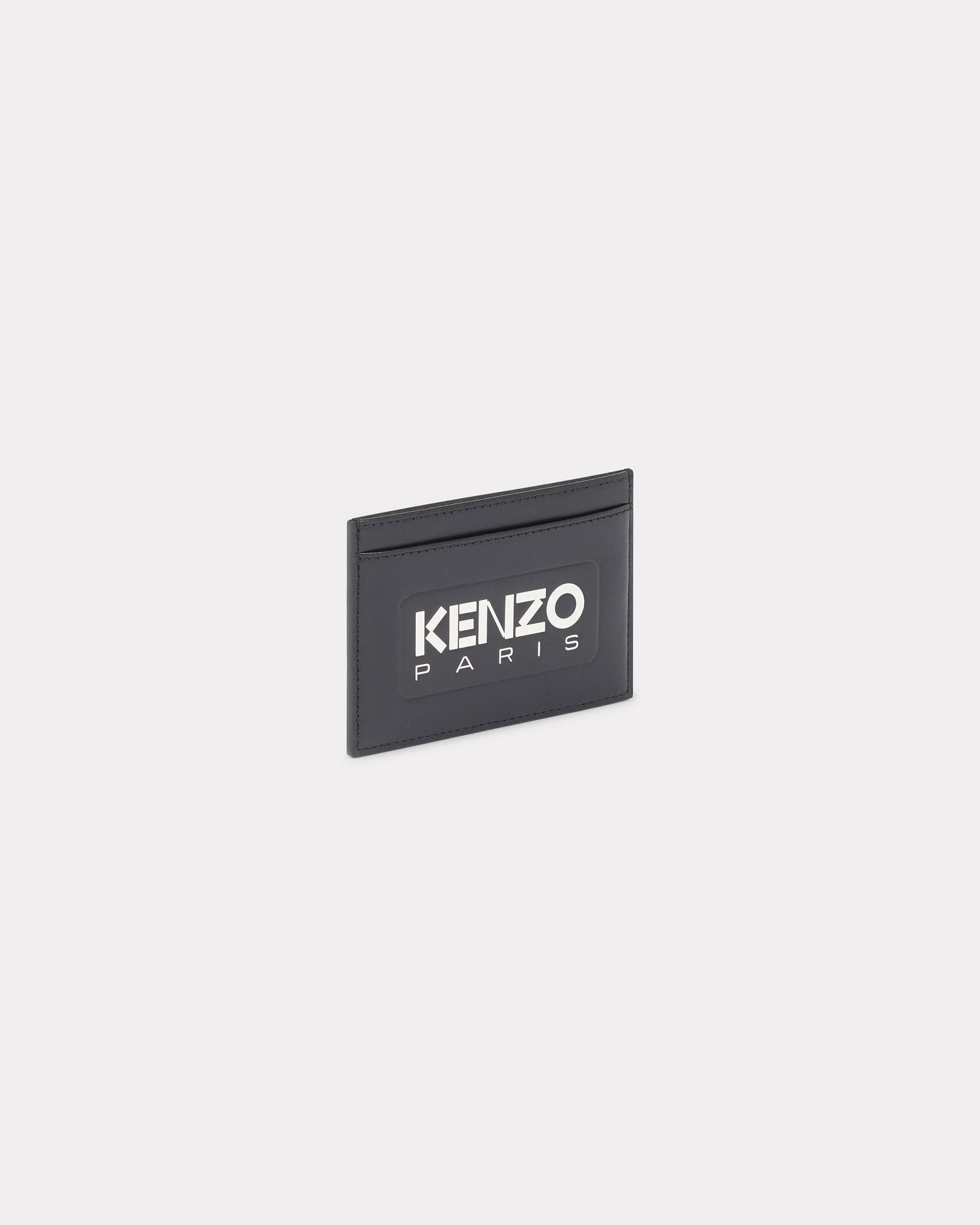 'KENZO Emboss' leather card holder - 1