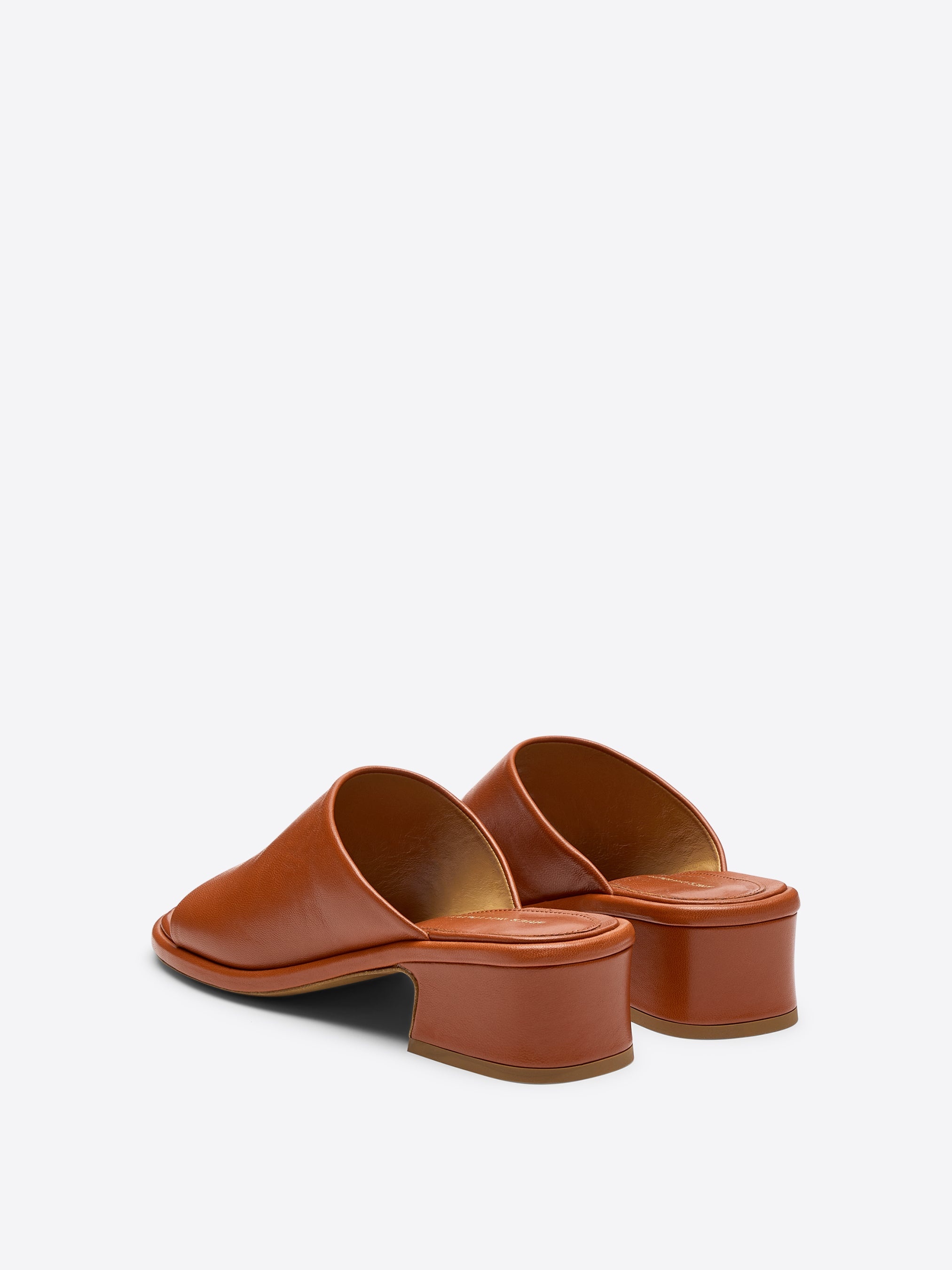 HEELED MULE SANDALS - 3