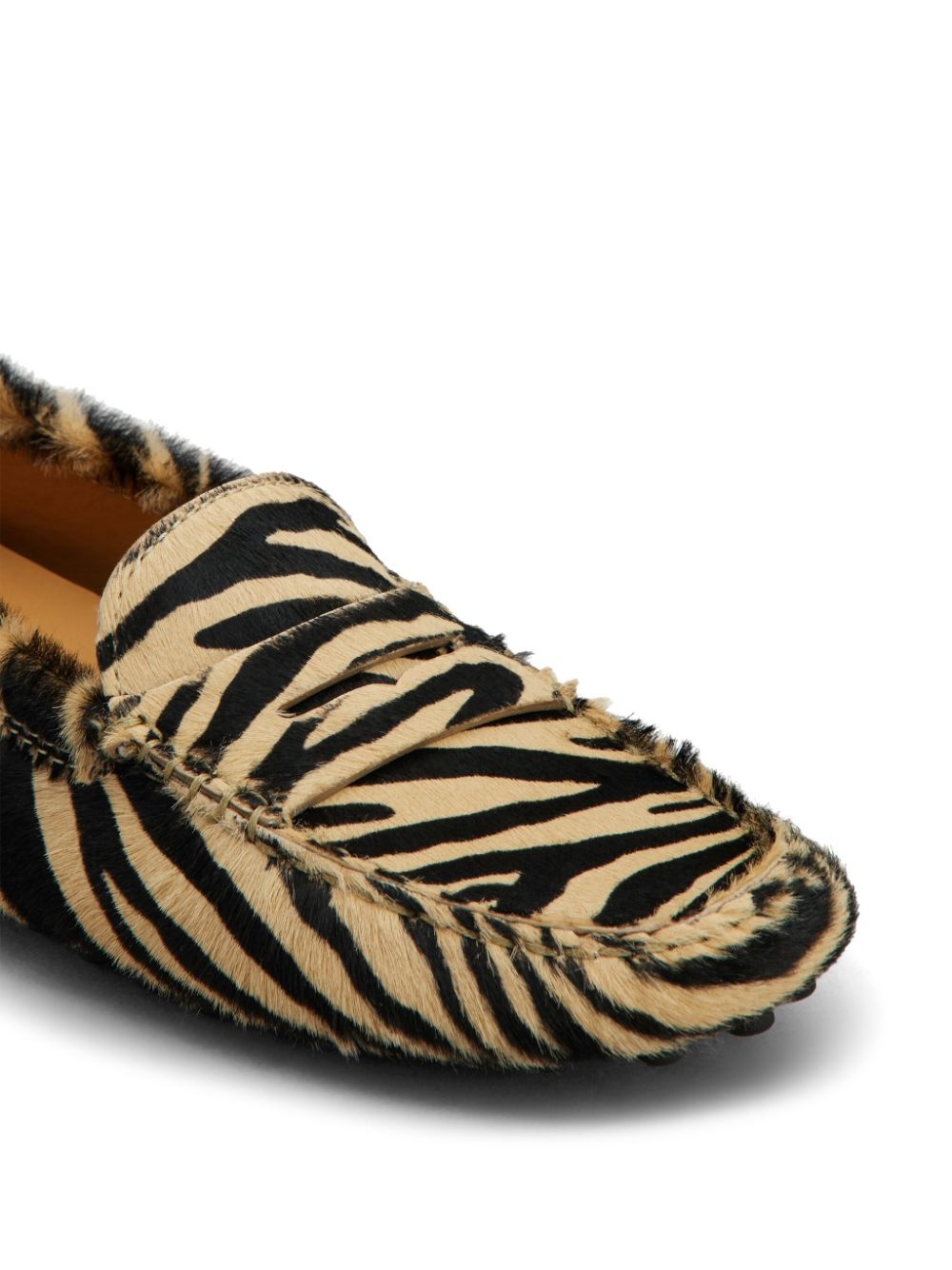 Gommino calf-hair loafers - 6