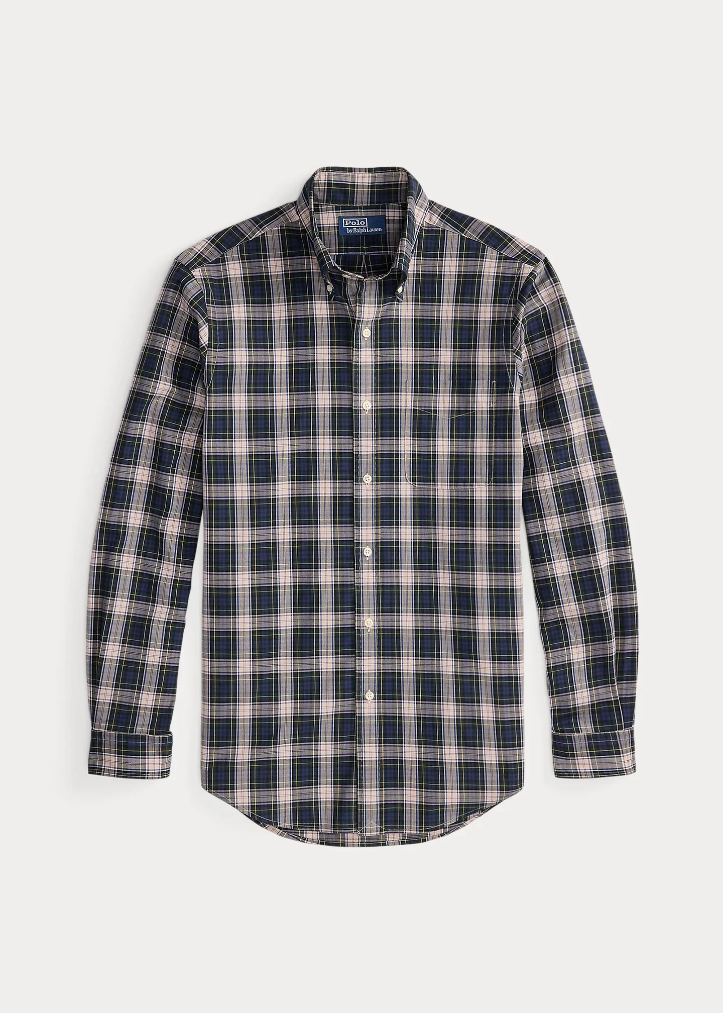 Graduate Classic Fit Plaid Poplin Shirt - 1