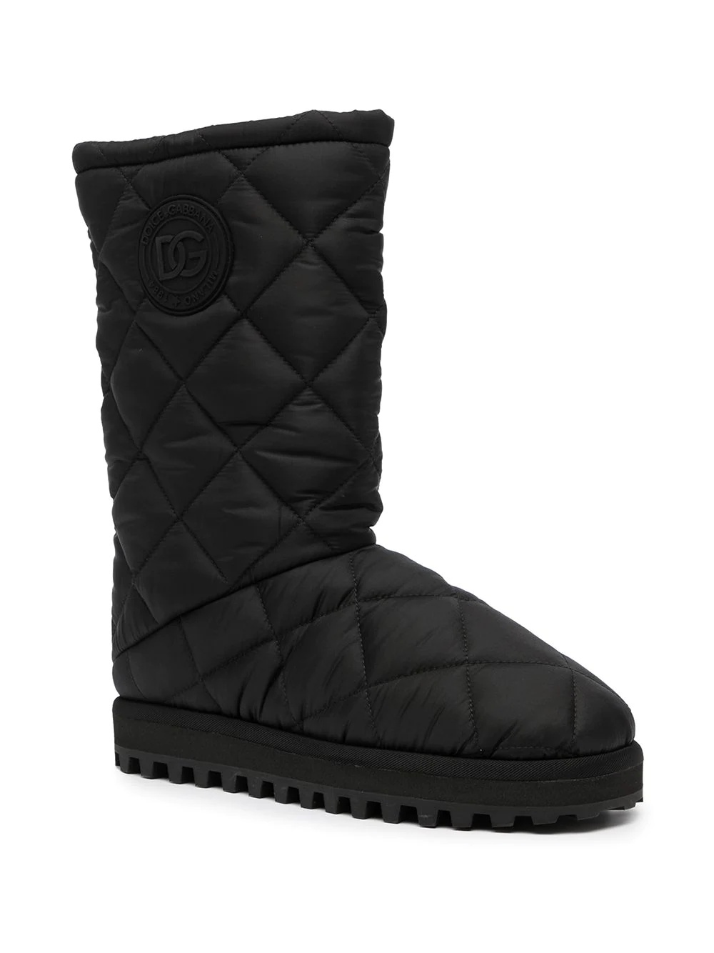 quilted snow boots - 2