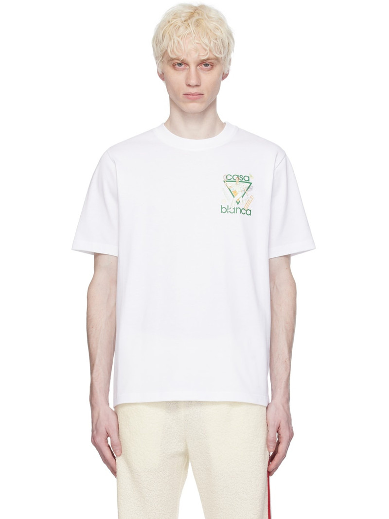 SSENSE Exclusive White 'Le Jeu' T-Shirt 1
