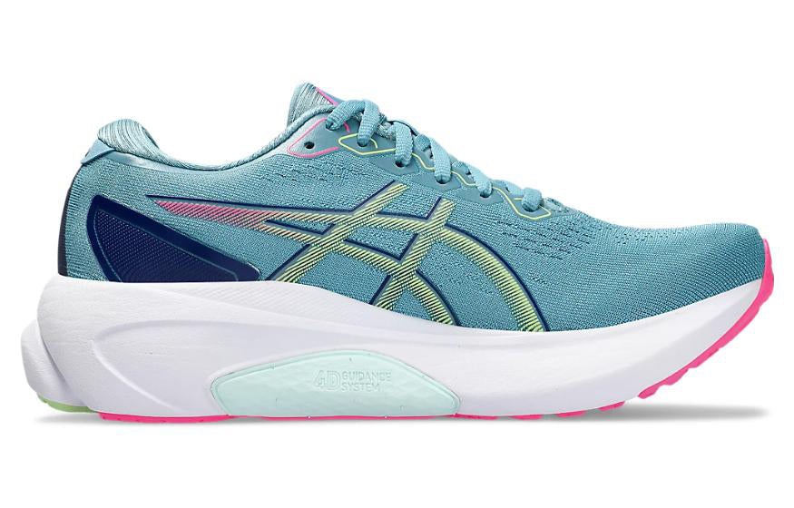 (WMNS) ASICS Gel Kayano 30 'Gris Blue Lime Green' 1012B357-402 - 2