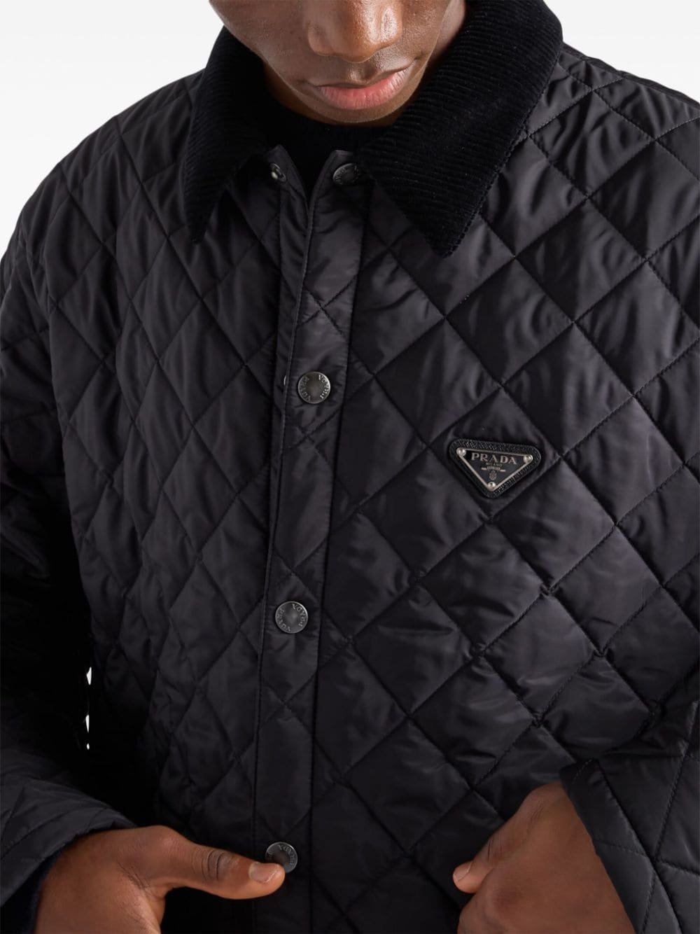 Re-Nylon quilted jacket - 4