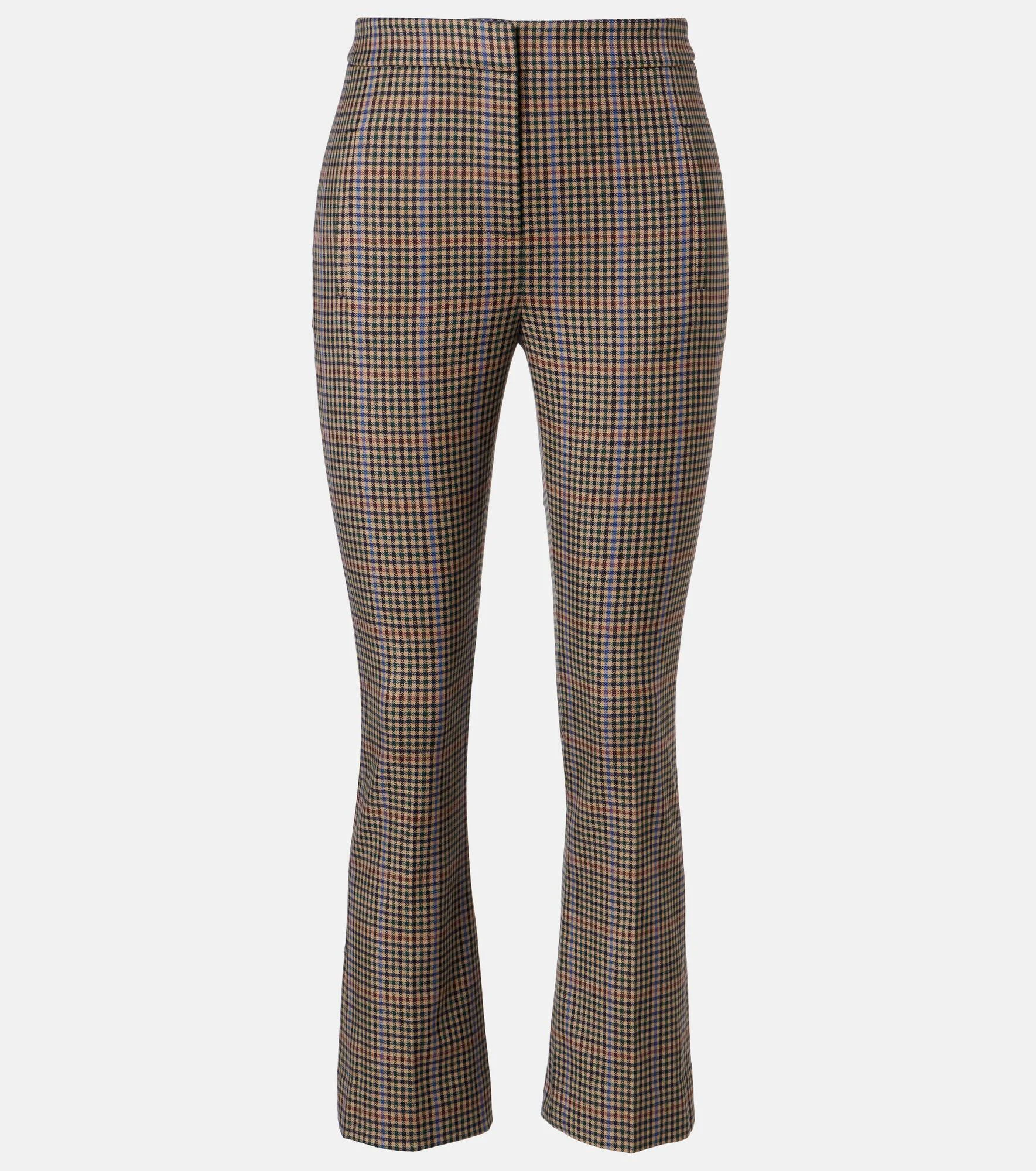 Arte checked slim pants - 1