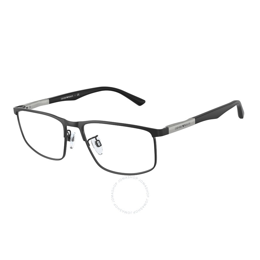 Emporio Armani Demo Rectangular Men's Eyeglasses EA1131 3155 54 - 1