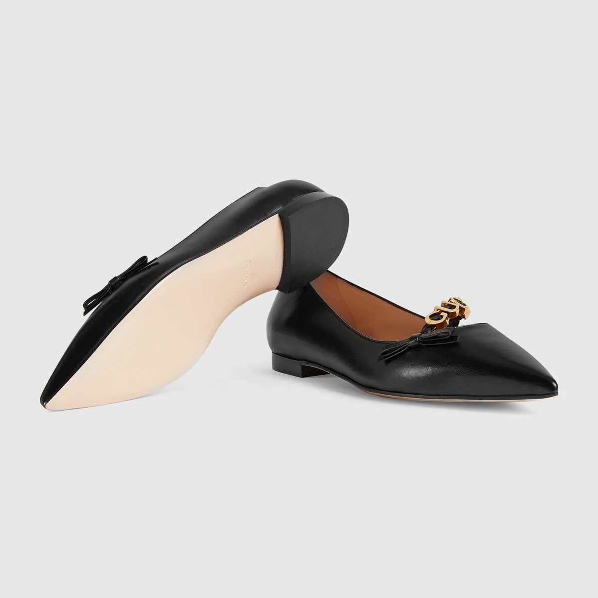 Women's ballet flat with 'GUCCI' - 5