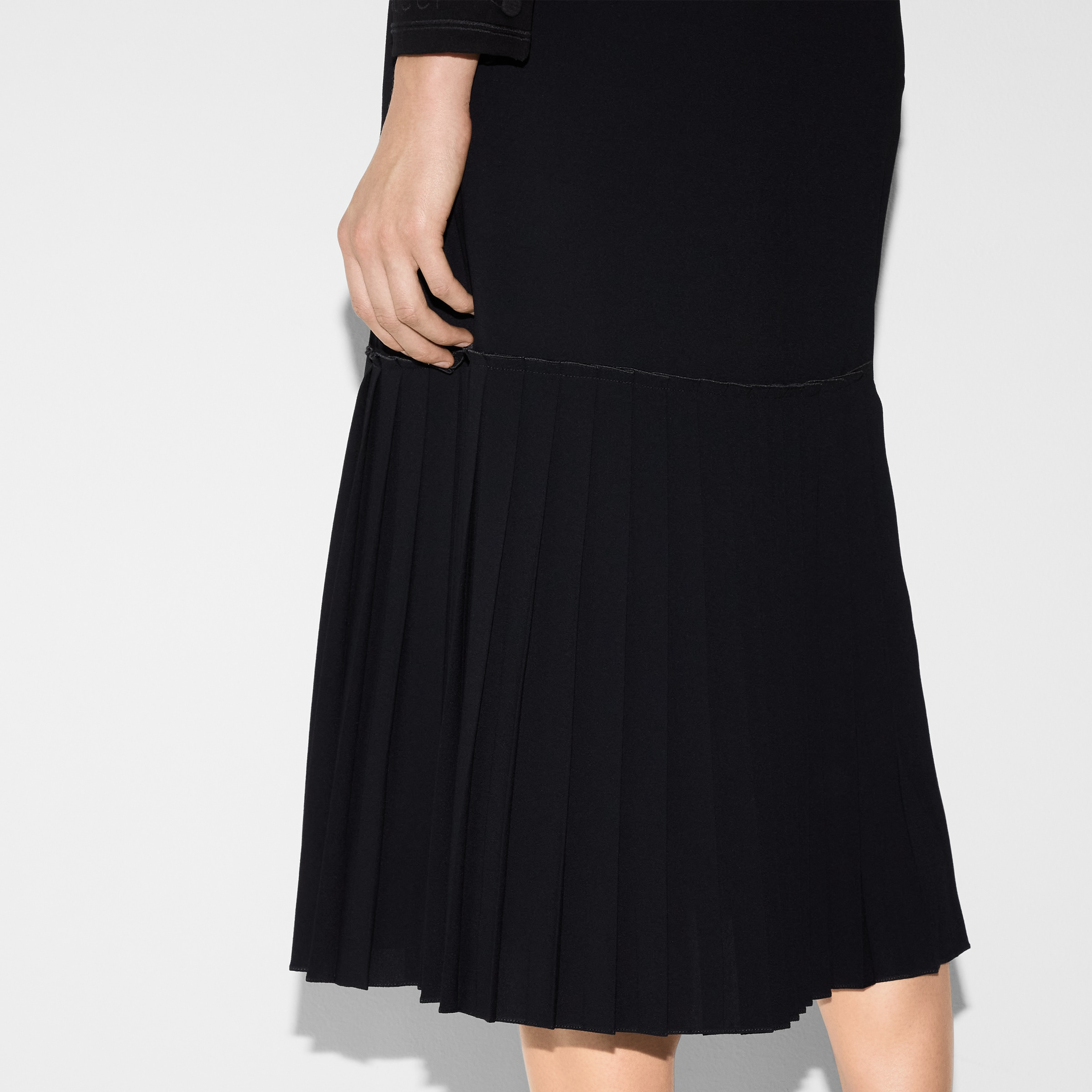 Light viscose sable skirt - 5