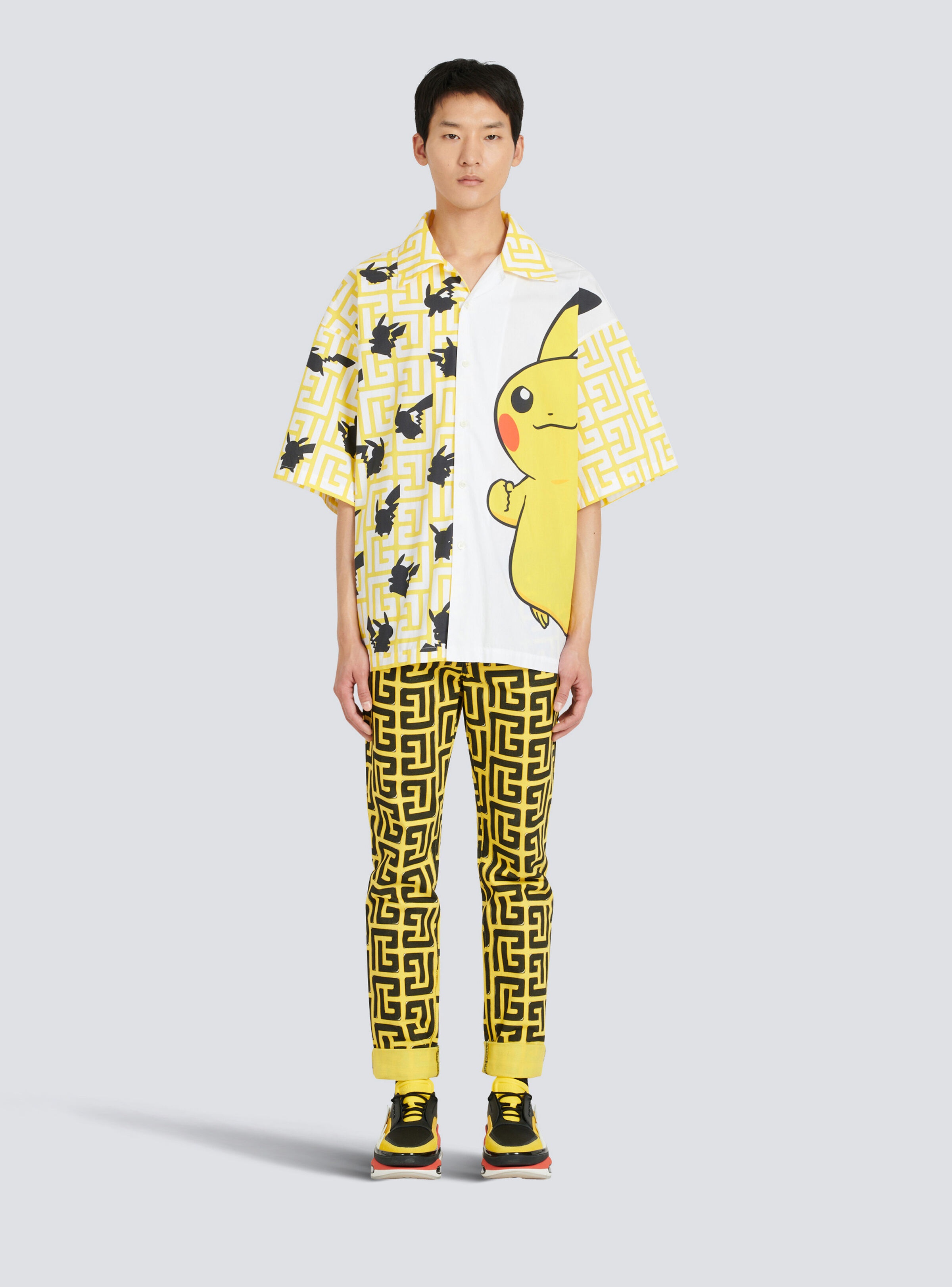 Unisex - Oversized Pokémon print shirt - 3