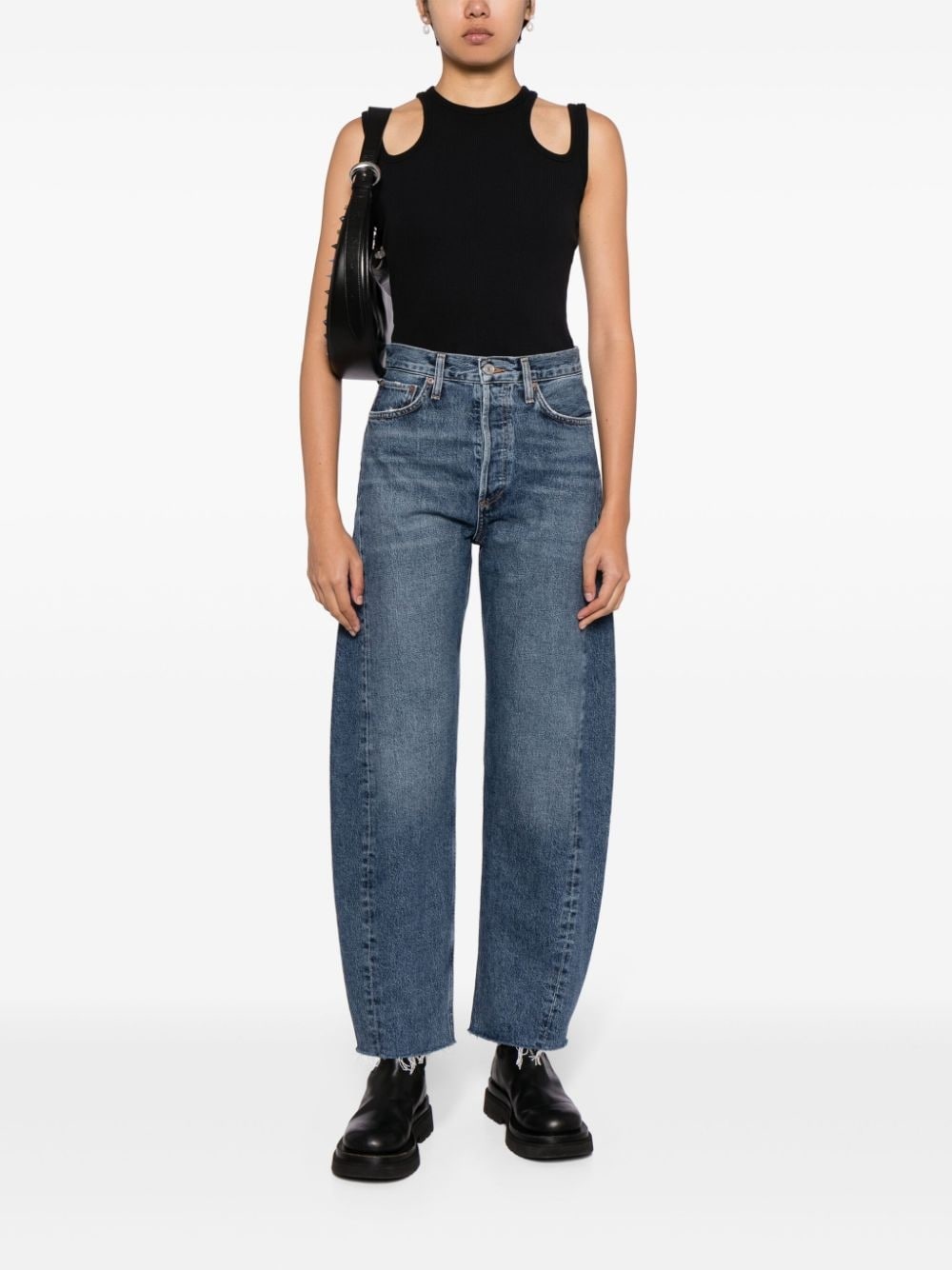 Dara mid-rise tapered jeans - 2
