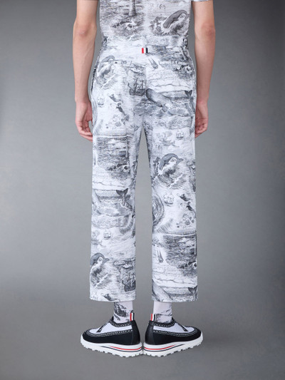 Thom Browne Nautical Toile Canvas Welt Pocket Trouser outlook