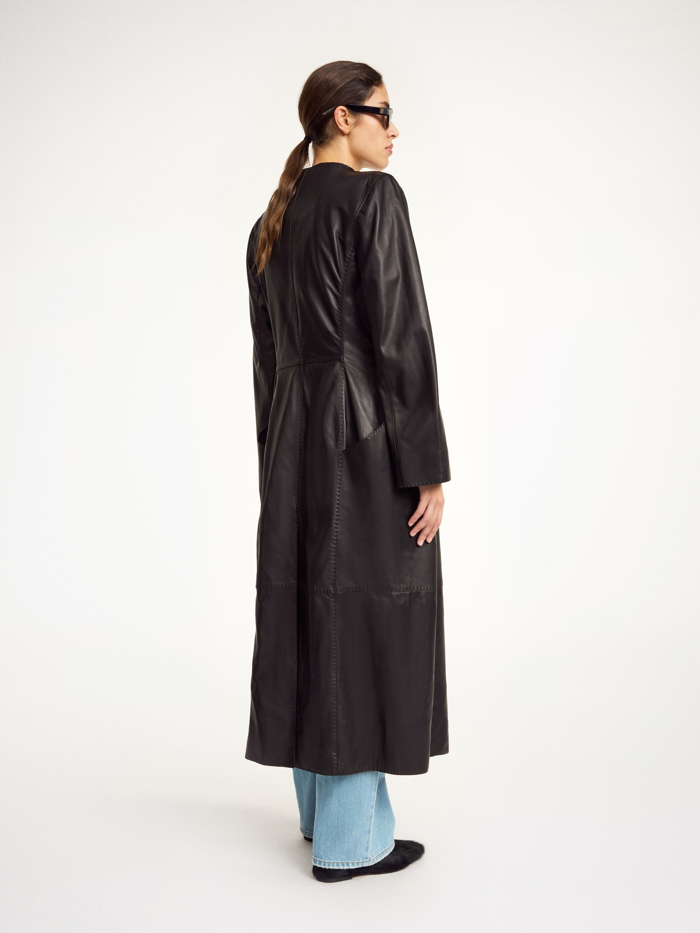 Sirrena leather coat - 3