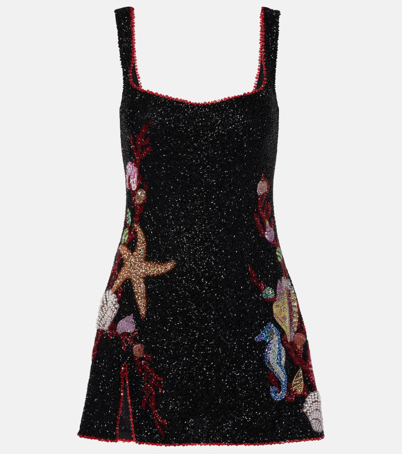 Marina embellished minidress 1