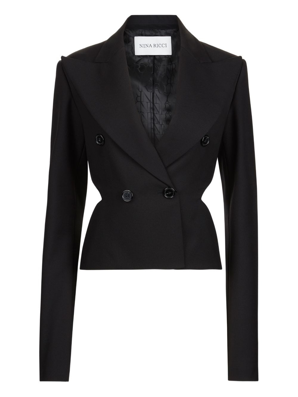 double-breasted blazer - 1