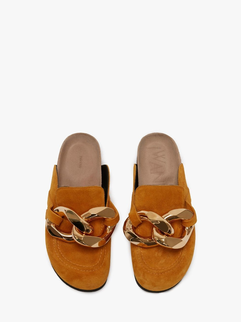 CHAIN LOAFER MULES 4