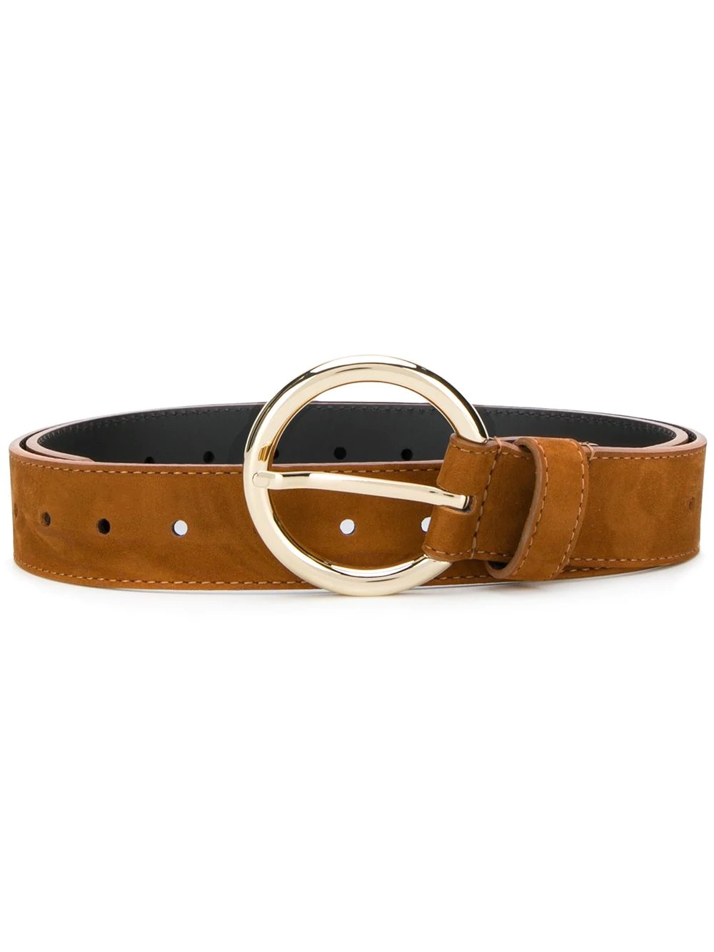 round-buckle belt - 1