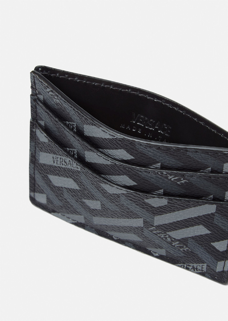 VERSACE La Greca Signature Card Holder outlook