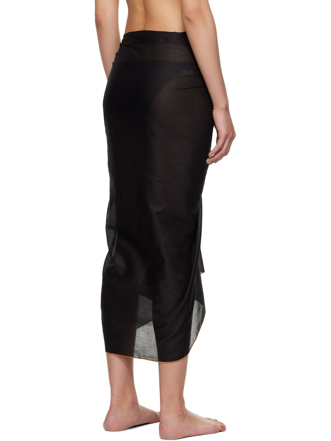 Black Cabine Lurex Cover-up - 3