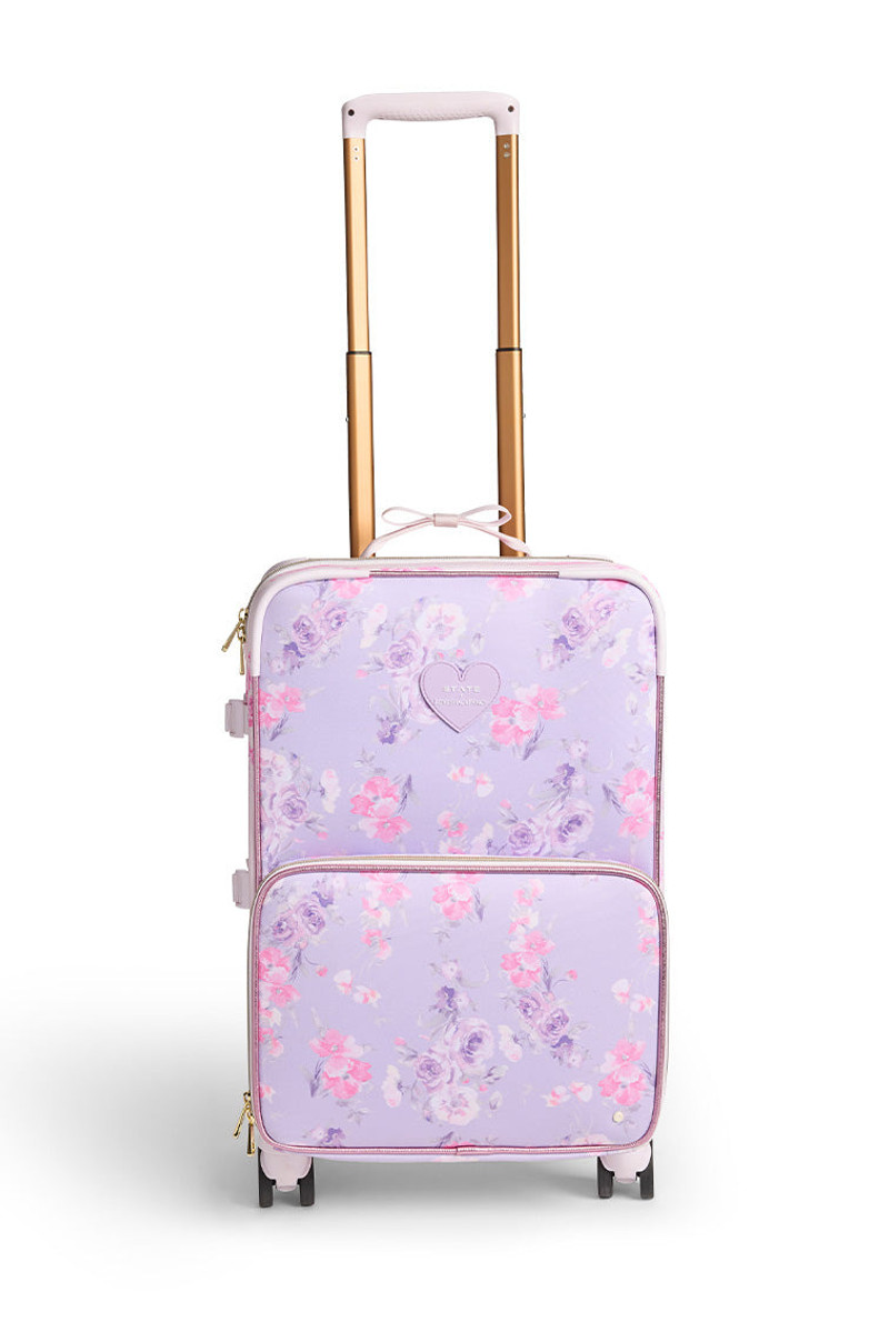 STATE x LoveShackFancy Logan Carry-On Suitcase 1