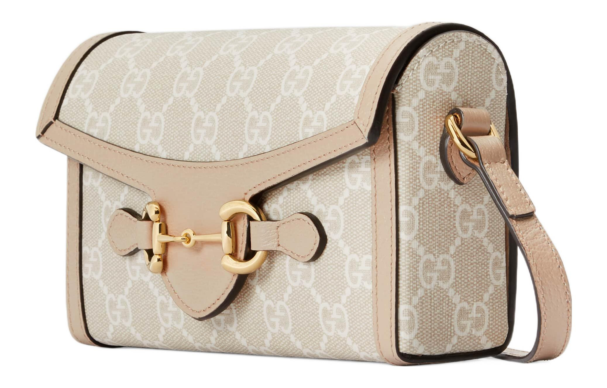 (WMNS) Gucci Horsebit 1955 mini 'Khaki' 699296-UULBG-9683 - 2
