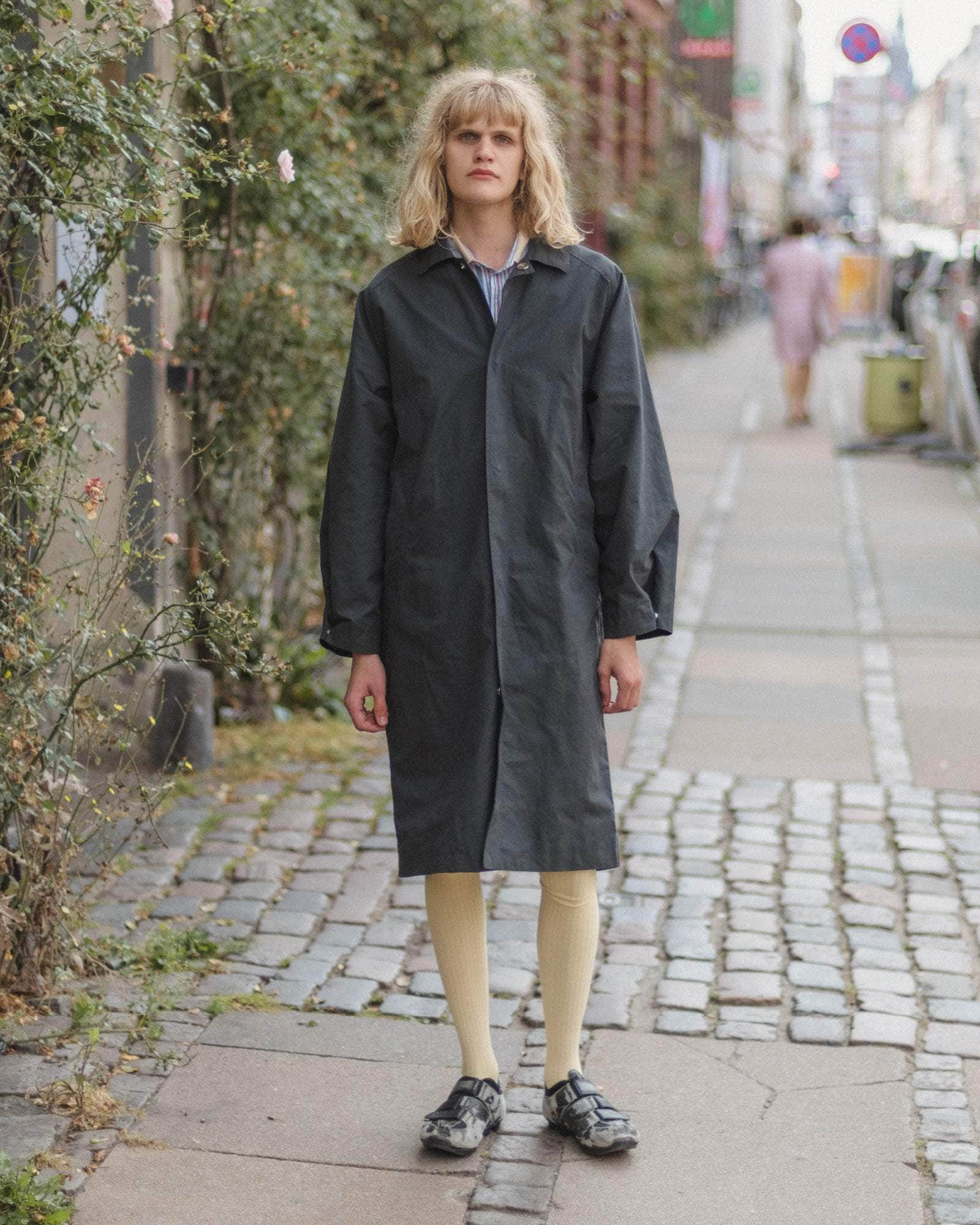 Even Long Coat - Waxed Cotton - 9