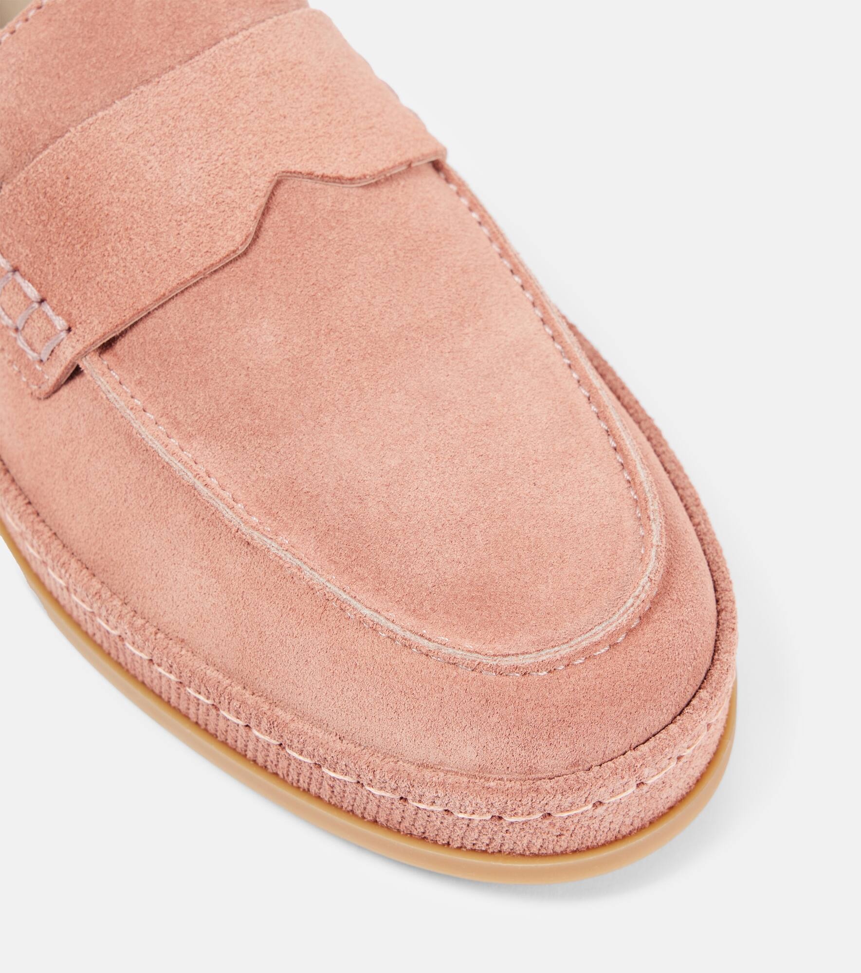 H683 suede loafers - 5