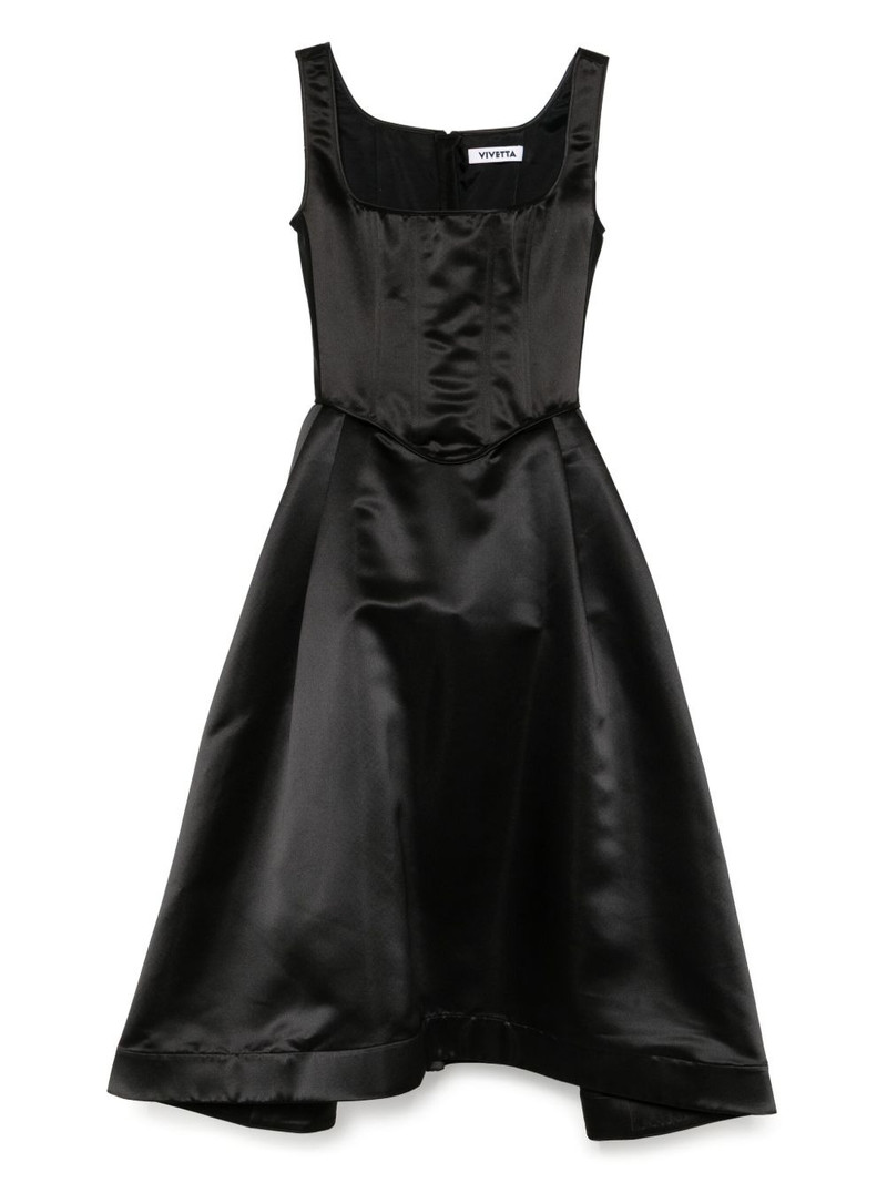 bustier midi dress 1