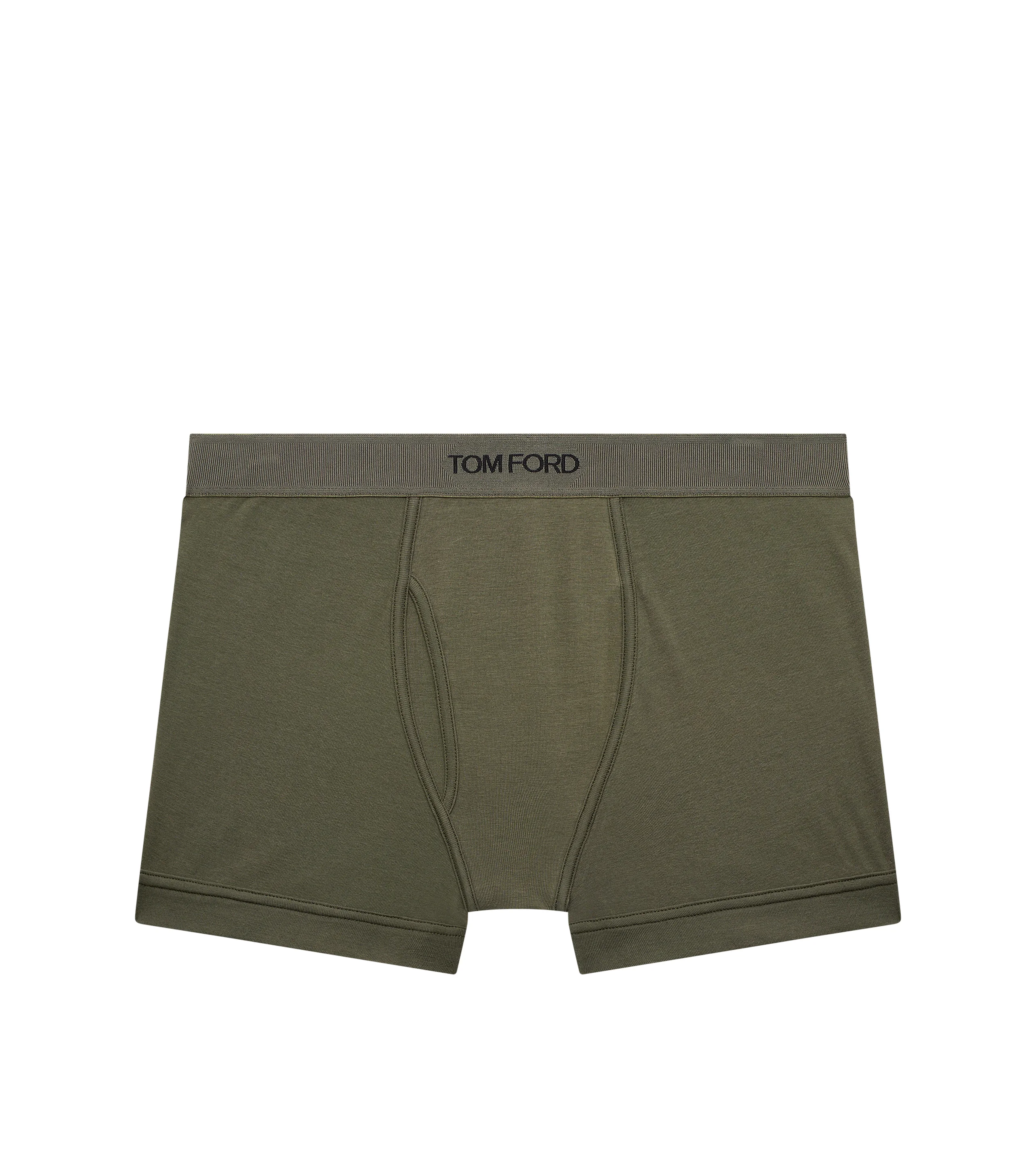 COTTON STRETCH JERSEY BOXER BRIEF - 1
