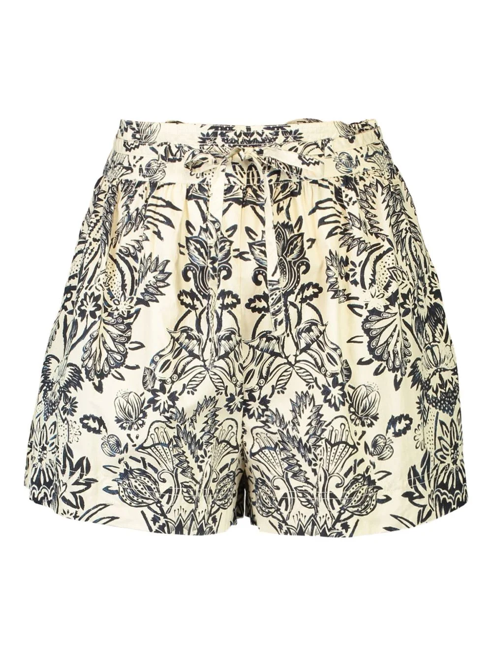 Rowan belted floral shorts - 1