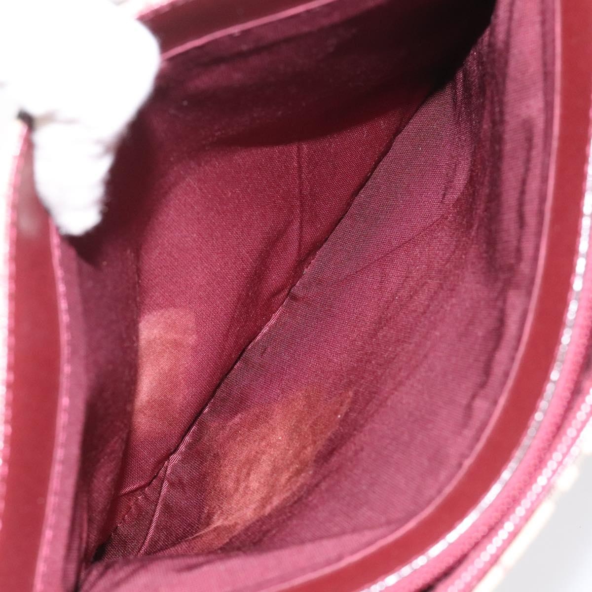 Burberry Nova Check Tote Bag Canvas Leather Beige Red Gold - 12