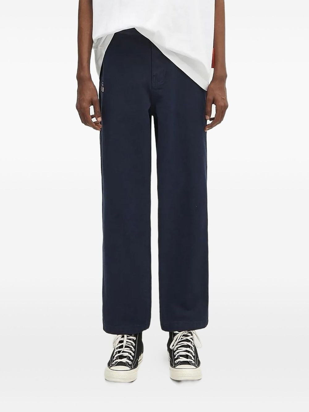 patch pocket trousers - 1