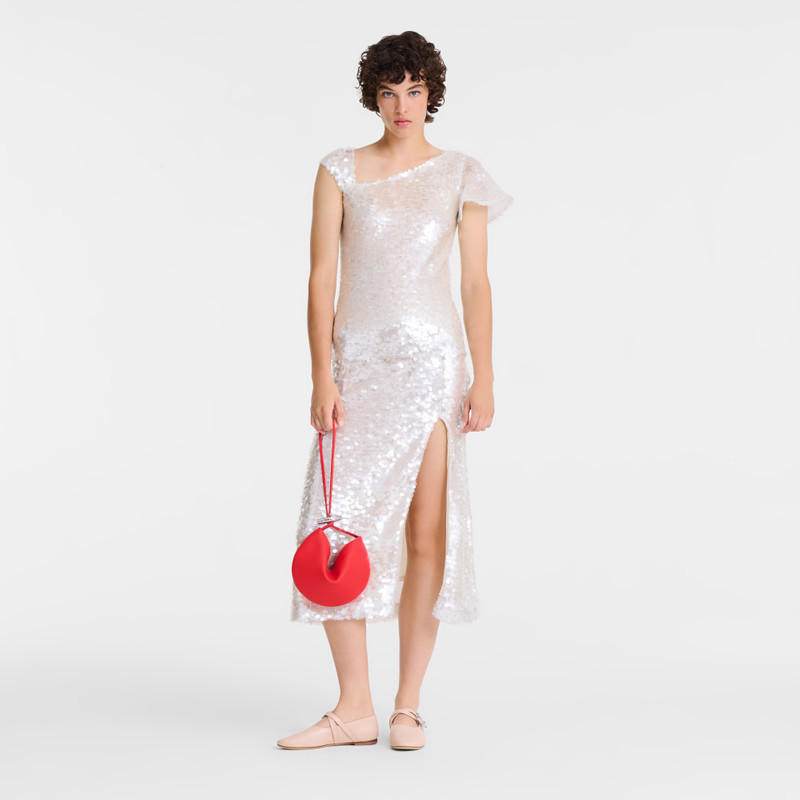 Le Roseau Clutch Vermilion - Leather 6