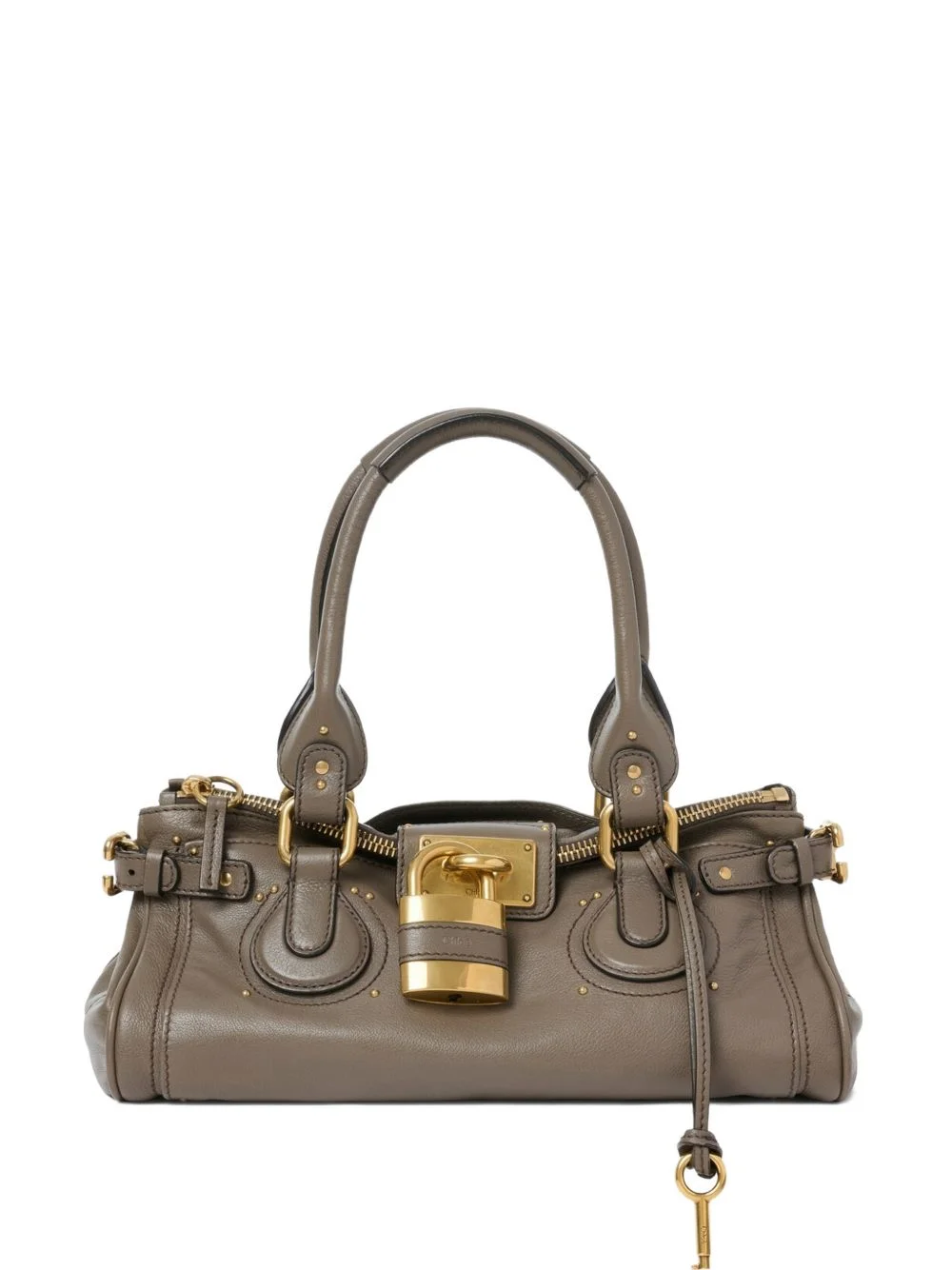 Paddington padlock detail shoulder bag - 1