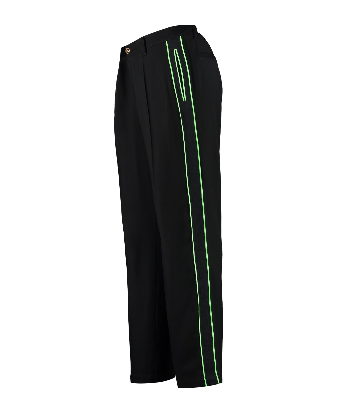 Black Polyamide Pants - 3