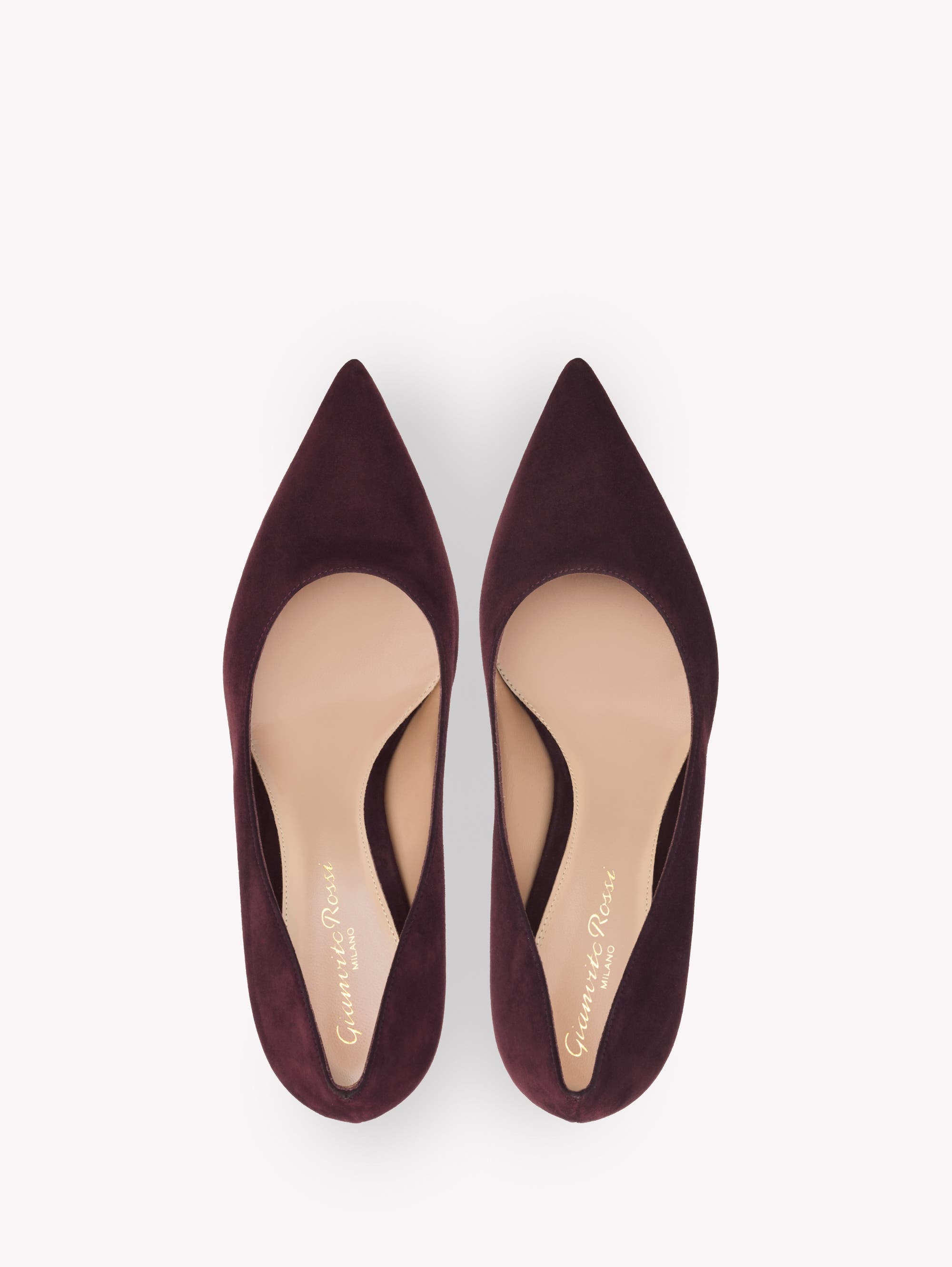 Gianvito Rossi Gianvito 85 Pumps in Dark Red at Nordstrom - 3