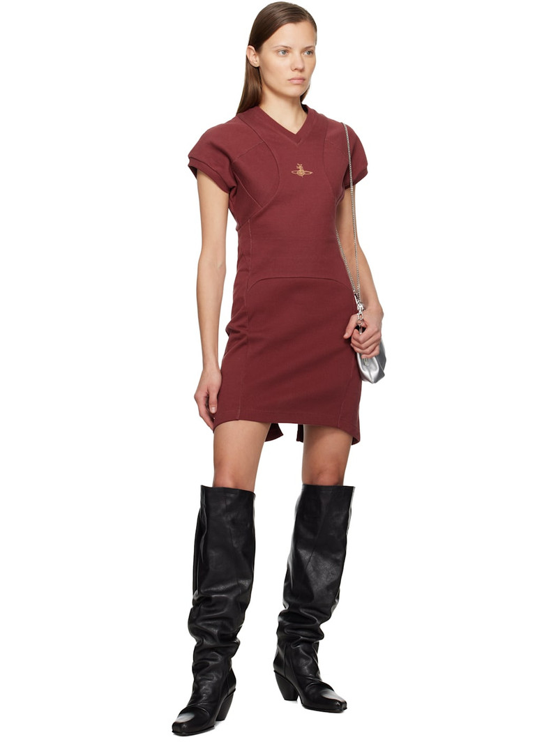 Vivienne Westwood Red Pourpoint Football Minidress outlook