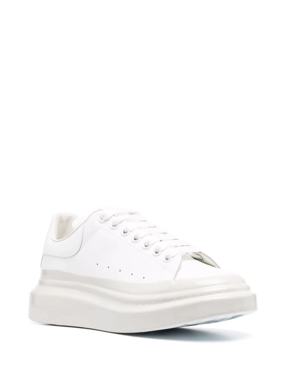 Oversized contrasting-sole sneakers - 2