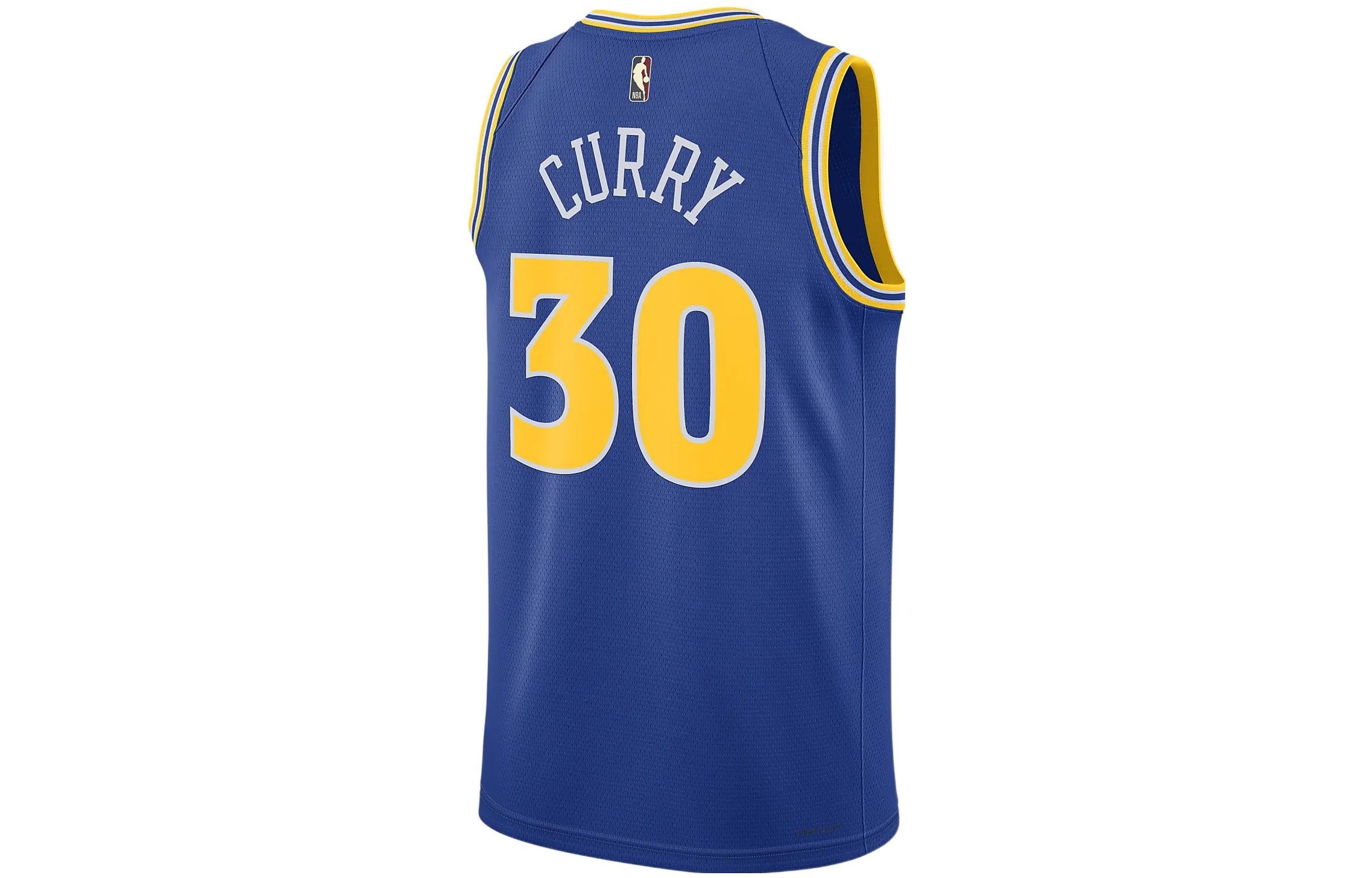 Nike Dri-FIT NBA Golden States Warriors Stephen Curry Hardwood Classic 2022/23 Swingman Jersey DO944 - 2