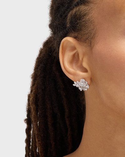 Piaget Rose 18k White Gold Diamond Earrings outlook