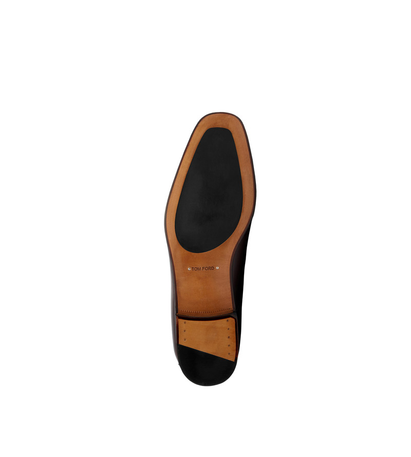 BURNISHED LEATHER MARTIN LOAFER 4