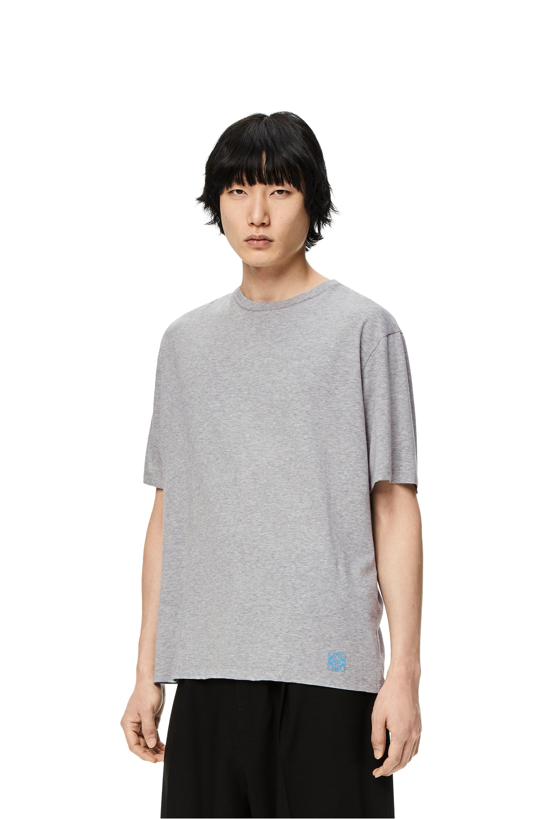 Shaving print T-shirt in cotton - 3