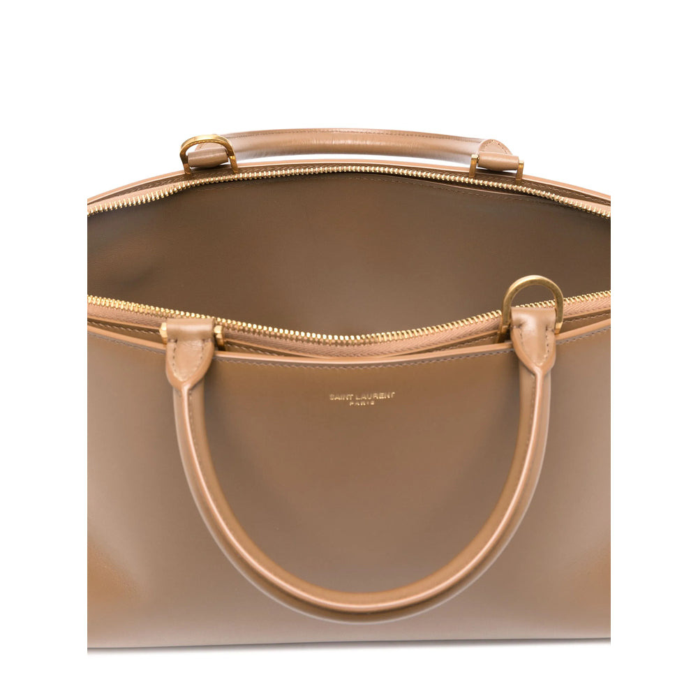 Saint Laurent Brown Tote Bags Women - 3