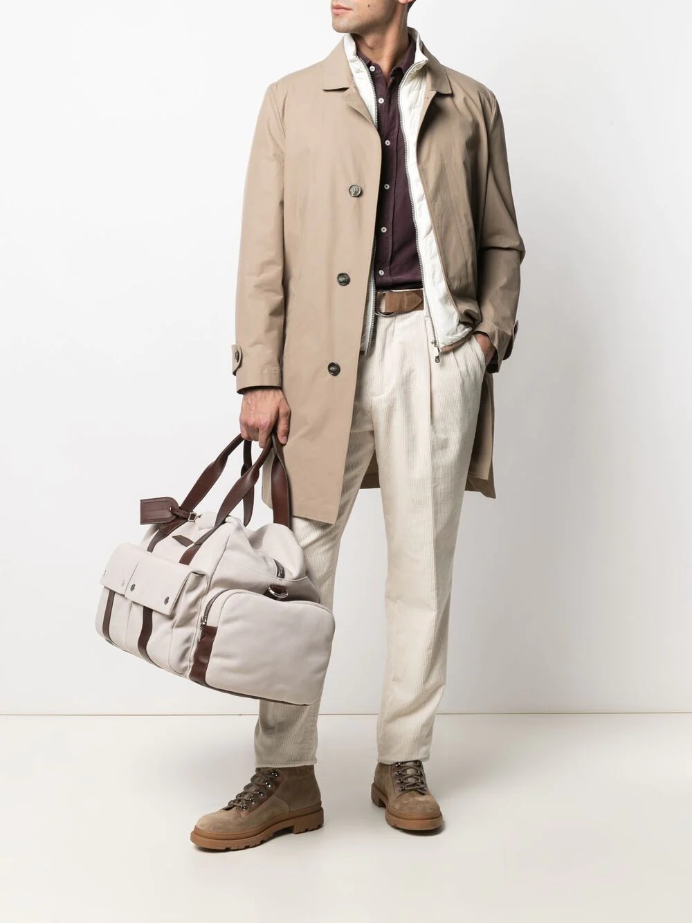 flap-pocket holdall - 2